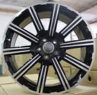 0273 Factory Spec Inch Rims Audi Style Machined Black Wheels 0273 Factory Spec Inch Rims Audi Style Machined Black Wheels