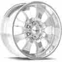 1452975 American Eagle 20x9 8x180 Wheels Rims Chrome 0 Offset Alloy 8 Spokemilled Lifted