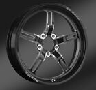 Cs-04f 17x4.5 Rc Components Chevrolet Corvette Front Black 2 Drag Rims Wheels 17x4 1 5x4.75