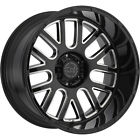 1895pis066140b12 12780nxk Black Rhino Nexen Milled Pismo Wheels Tires