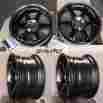 Wvdb134wpdb 19x9.5 Wvd421wpdb Rays Volk Racing Te37 Te37sl Wheel Rim 19 19x11 5x120 Bmw F80 F82 M3 M4 Double Black