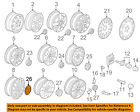 1k0601149j8z8 Volkswagen Vw Oem 06-10
