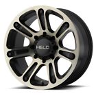 2010865b-18he9049 Helo Lug Black Tint Lifted Wheels Rims Inch