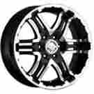 206-840 18x9 Ultra Gauntlet 238b 6x5.5