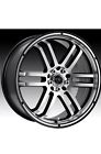 207mb-5651842 Drifz Inch Mb Black Machined Wheel Rim