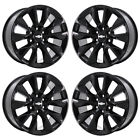 23377015 Chevrolet Silverado Truck Black Wheels Rims Factory Oem Exchange