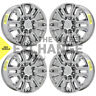 23377037 Chevrolet Gmc Silverado Sierra Pvd Chrome Wheels Rims Factory Oem
