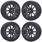 23492300 Cadillac Cts Black Chrome Wheels Rims Tires Factory Oem Set