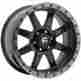 265-70r17lt Trophy Fuel 17x8.5 Black D551 5x5 6 Rims Free Passer Ct404 Tires