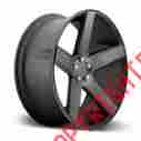 S116300073 30x10 Dub Baller S116 5x5.0 5x127 10 Black Machined Wheel Set 4
