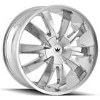 5x108-5x114.3 337-22814c Mazzi Inch Edge Chrome Wheels Rims 5x108-5x114.3 337-22814c Mazzi Inch Edge Chrome Wheels Rims