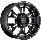 33x12.50r17lt M-80 Bmf 17x9 Black 6x5.5 0 Rims W Nitto Mud Grappler Tires New