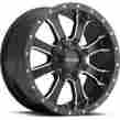 33x12.50r17lt Maverick Fuel 17x9 Black 8x170 1 Wheels Nitto Mud Grappler Tires