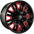 33x12.5r18 200-690 18x9 Mayhem Assau 8070b 5x4.5 5x5 18 87 Nitto Mud Grappler Wheels