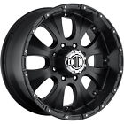 33x12.5x18 Nx-2 Xtreme 18x9 Black 8x170 12 Rims Toyo Open Country Mt Tires