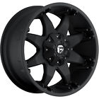 D509 33x12.5x18 Octane Fuel 18x9 Black 8x6.5 14 Rims Open Country Rt Tires