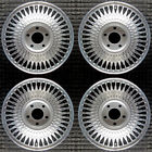 3634772 Cadillac Seville Machined Silver Pockets Oem Wheel Set