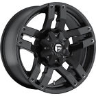 37x13.5x18 Pump Fuel 18x9 Black 8x170 1 Rims W Nitto Mud Grappler Tires New