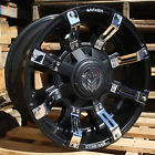 A712 40x13.5x17 Defender Anthem 17x9 Matte Black 8x6.5 12 Wheels Tires