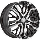 500285055 20gbm Incubus Wheels Rims Black Offset Alloy Mesh Paranormal