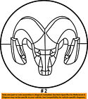 52106877ab Mopar Chrysler Oem Wheels-center