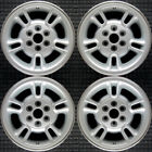 5eb37p 5eb37pak Dodge Durango Machined Lip Silver Spokes Oem Wheel Set