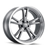 606-7765g Ridler Grey Milled Spokes Diamond Lip Wheel Rim 729419148966