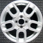 61660 Fiat Hyper Silver Oem Wheel