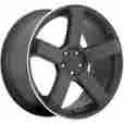 644b-2105740 644b Dropstars 20x10 5x4.5 5x114.3 5x120 Wheels Rims Black 40 Offset Alloy