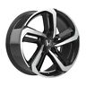 65219 Inch Black Machined Rims Fits Honda