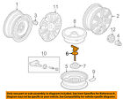74654sd5000 Honda Oem Insight Wheel Anchor