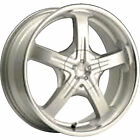 774ms-7754338 Pacer Wheels Rims Silver Offset Alloy Spoke Reliant