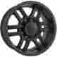 7x150 Style Alloy Ion 17x8 Matte Black 179 10 Rims Dura Grappler