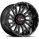 37x12.50r20-10 810-2335bm44 Herc-95267 Worx Ironman Black Milled Sentry Wheels Tires