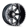 8101-22881bi121 Mayhem Monstir Inner Black Wheel Rim 729419085773