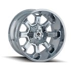 8105-2937c Mayhem Combat Chrome Wheel Ford Gmc Lug Rim 729419100209 8105-2937c Mayhem Combat Chrome Wheel Ford Gmc Lug Rim 729419100209