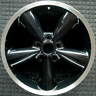 8r3z1007b Ford Mustang Machined Lip Black Spokes Inch Oem Wheel To