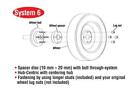 Spacer-5x114.3 90.4.25.010.3 Eibach Bolt Hub Center For Ford 803050234223
