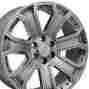 9490653 Oe Wheels 22 Fits Chevrolet Yukon Style Hyper Black Chrome Inserts Set 4 Rims W1x