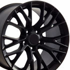 00812165030927 9490692 Oe Wheels Matte Black Style Corvette Set Fits