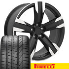 9507547 Oe Wheels Satin Black Machined Camaro Style Tires Fit Chevrolet