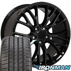 00812165034345 9508439 Oe Wheels Wheel Tire Fit Corvette Style Blk
