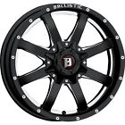 955290060 00gbx Ballistic Wheels Rims Black Offset Anvil