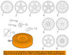 97036205000 Porsche Oem Panamera Spare