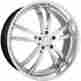 A30n514259 Atlantik Privat 20x9.5 5x4.5 5x114.3 Wheels Rims Silver 25 Offset Alloy 5 Spoke