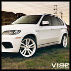 Acescorpiovol003 Ace Scorpio White Concave Wheels Rims Fits Volkswagen Touareg