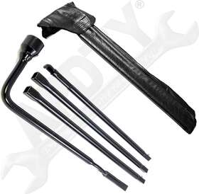 140137 Apdty Spare Tire Jack Handle Lug Wrench