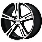Ar88521056738 American Racing Wheels Rims Black Offset Alloy Spoke Concave Villain