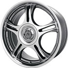 Ar955717 American Racing Wheels Rims Machined Offset Alloy Mesh Estrella