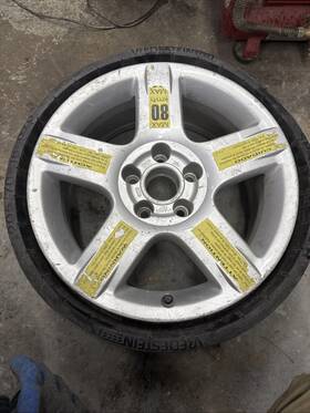 427601025b Audi Spare Tire For A6 Avant 4b5 2.5 V6 24v Tdi 2681148